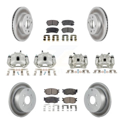 Transit Auto KCG-100948P Disc Brake Kit for 2006 Hyundai Accent - Front and Rear product image