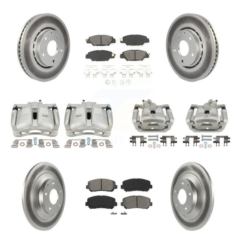 Transit Auto KCG-100948S Disc Brake Kit for 2016-2022 Mazda CX-5 - Front and Rear product image