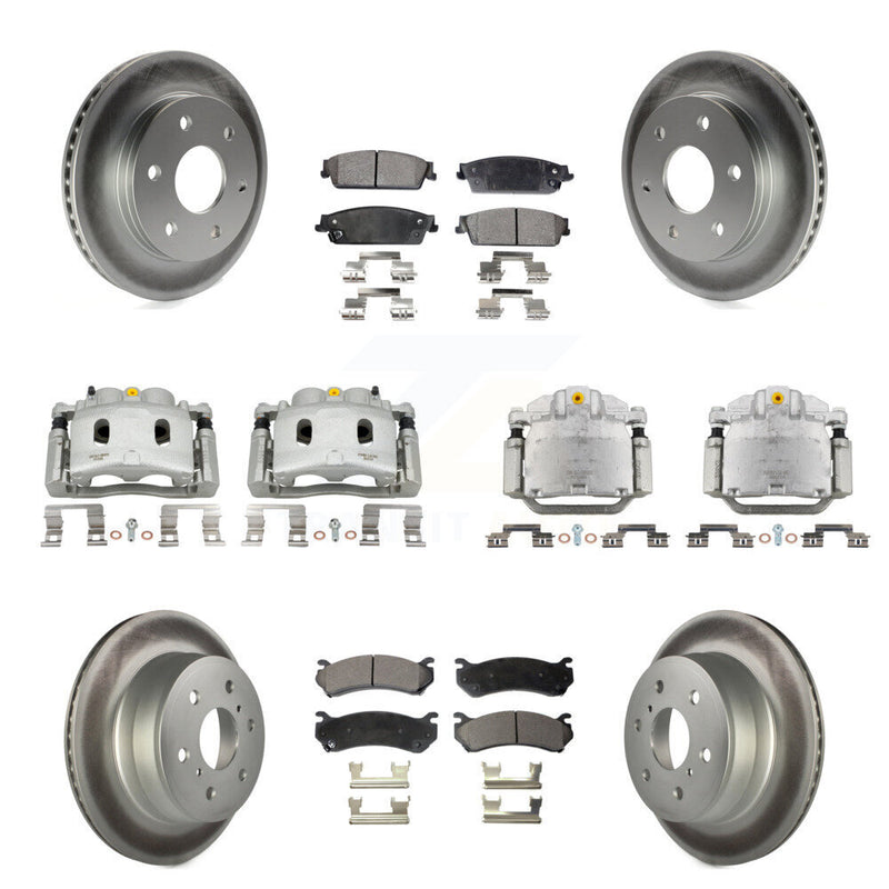 Transit Auto KCG-100948T Disc Brake Kit for 2007 Chevrolet Silverado 1500 - Front and Rear product image