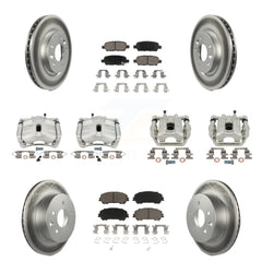 Transit Auto KCG-100949C Disc Brake Kit for 2014-2022 Nissan Rogue, Nissan Rogue Sport - Front and Rear product image