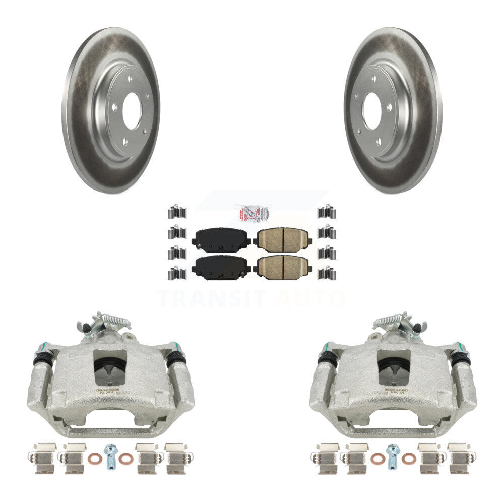 Transit Auto KCG-100949N Disc Brake Kit for 2017-2020 Dodge Grand Caravan - Rear product image