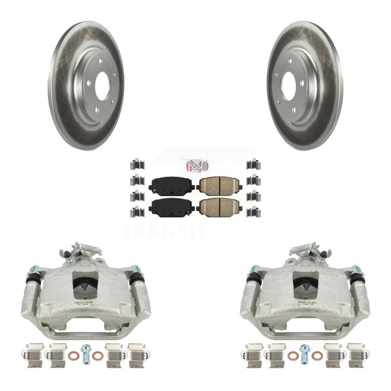 Transit Auto KCG-100949N Disc Brake Kit for 2017-2020 Dodge Grand Caravan - Rear product image
