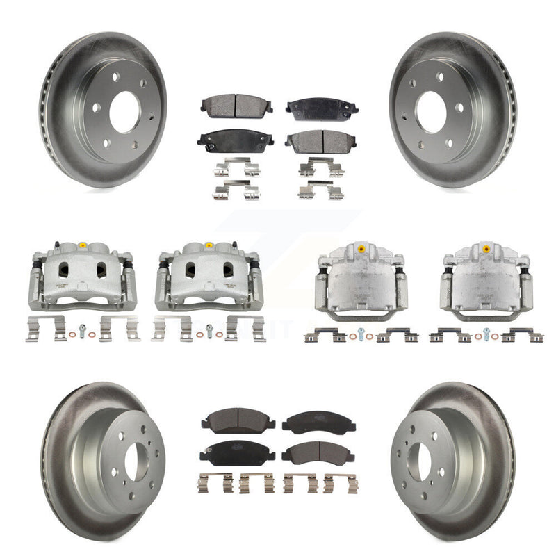 Transit Auto KCG-100949T Disc Brake Kit for 2007 GMC Sierra 1500 - Front and Rear product image