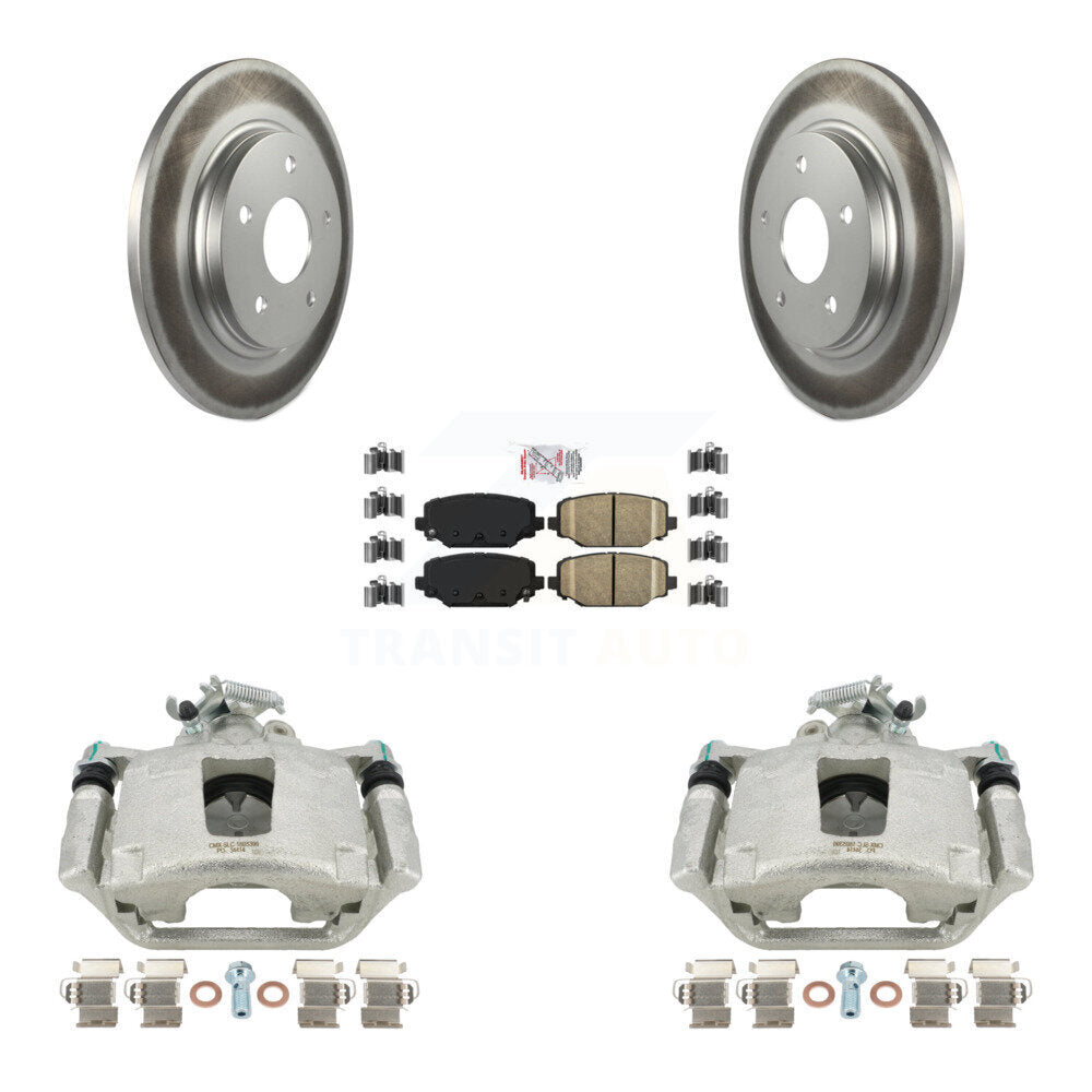 Transit Auto KCG-100950N Disc Brake Kit for 2017-2018 Dodge Grand Caravan - Rear product image