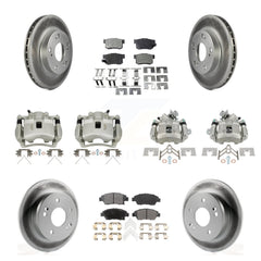 Transit Auto KCG-100951P Disc Brake Kit for 2002-2006 Honda Civic, Acura RSX - Front and Rear product image