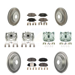 Transit Auto KCG-100951T Disc Brake Kit for 2017-2022 Honda CR-V - Front and Rear product image