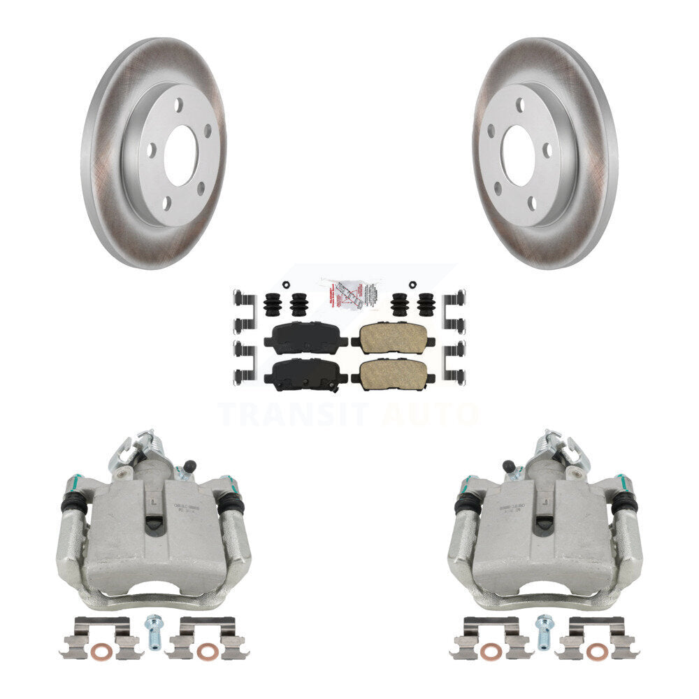 Transit Auto KCG-100952N Disc Brake Kit for 2004-2016 Chevrolet Impala Limited, Chevrolet Impala, Buick Allure & more - Rear product image