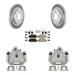 Transit Auto KCG-100952N Disc Brake Kit for 2004-2016 Chevrolet Impala Limited, Chevrolet Impala, Buick Allure & more - Rear product image