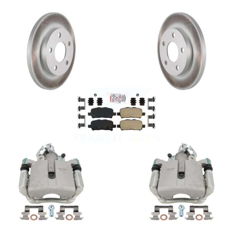 Transit Auto KCG-100952N Disc Brake Kit for 2004-2016 Chevrolet Impala Limited, Chevrolet Impala, Buick Allure & more - Rear product image