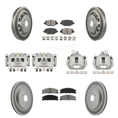 Transit Auto KCG-100952S Disc Brake Kit for 2013-2019 Ford Taurus, Ford Explorer, Ford Special Service Police Sedan & more - Front and Rear product image