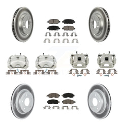 Transit Auto KCG-100953C Disc Brake Kit for 2017 Nissan LEAF - Front and Rear product image