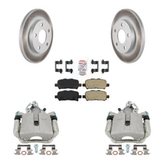 Transit Auto KCG-100953N Disc Brake Kit for 2004-2016 Chevrolet Impala Limited, Chevrolet Impala, Buick Allure & more - Rear product image