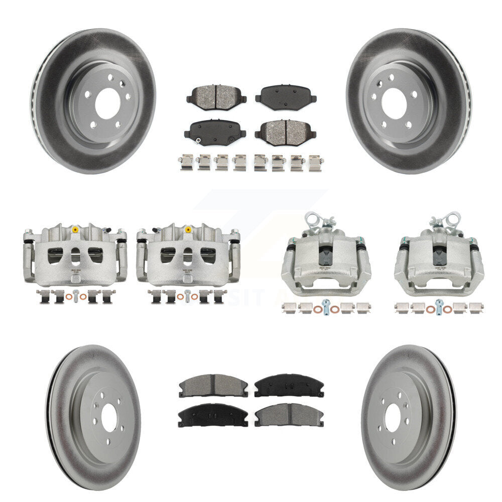 Transit Auto KCG-100953S Disc Brake Kit for 2013 Ford Explorer - Front and Rear product image