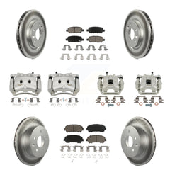 Transit Auto KCG-100954C Disc Brake Kit for 2017 Nissan Rogue - Front and Rear product image