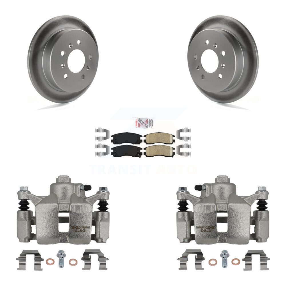 Transit Auto KCG-100954N Disc Brake Kit for 1997-2010 Chevrolet Impala, Buick Allure, Buick LaCrosse & more - Rear product image