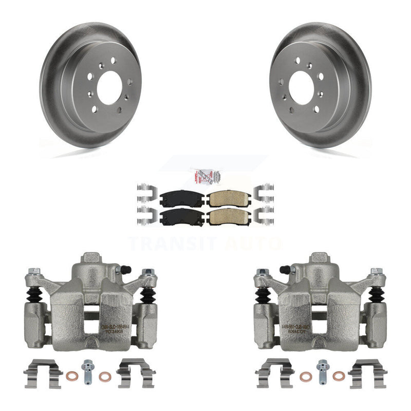 Transit Auto KCG-100954N Disc Brake Kit for 1997-2010 Chevrolet Impala, Buick Allure, Buick LaCrosse & more - Rear product image