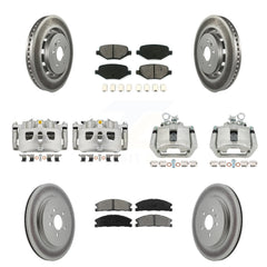Transit Auto KCG-100954S Disc Brake Kit for 2013-2019 Ford Taurus, Ford Explorer, Lincoln MKS & more - Front and Rear product image