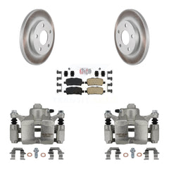 Transit Auto KCG-100955N Disc Brake Kit for 2010 Chevrolet Impala - Rear product image