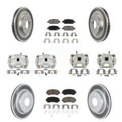 Transit Auto KCG-100956C Disc Brake Kit for 2019 Nissan Rogue Sport - Front and Rear product image