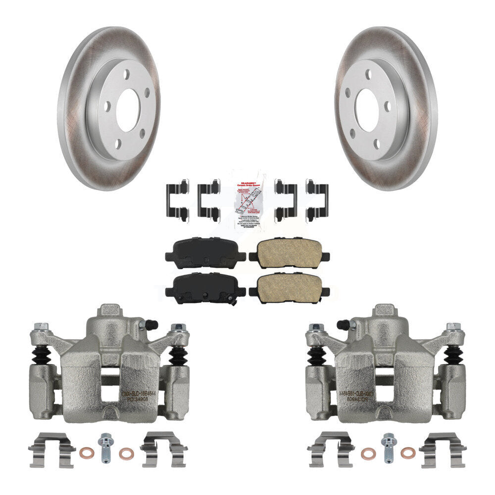 Transit Auto KCG-100956N Disc Brake Kit for 2010 Chevrolet Impala - Rear product image