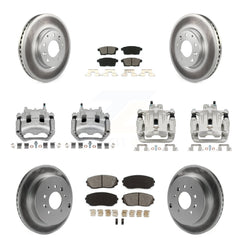 Transit Auto KCG-100957S Disc Brake Kit for 2007-2012 Ford Edge, Mazda CX-7 - Front and Rear product image