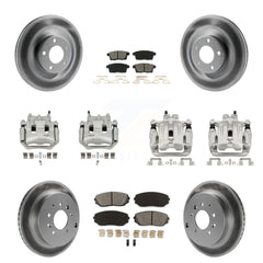 Transit Auto KCG-100958S Disc Brake Kit for 2007-2010 Ford Edge, Lincoln MKX - Front and Rear product image