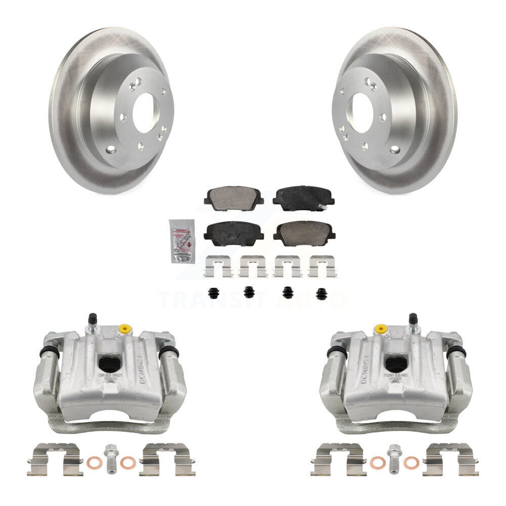 Transit Auto KCG-100959N Disc Brake Kit for 2010-2013 Kia Sorento, Hyundai Santa Fe - Rear product image