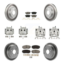 Transit Auto KCG-100959S Disc Brake Kit for 2007-2009 Lincoln MKX - Front and Rear product image