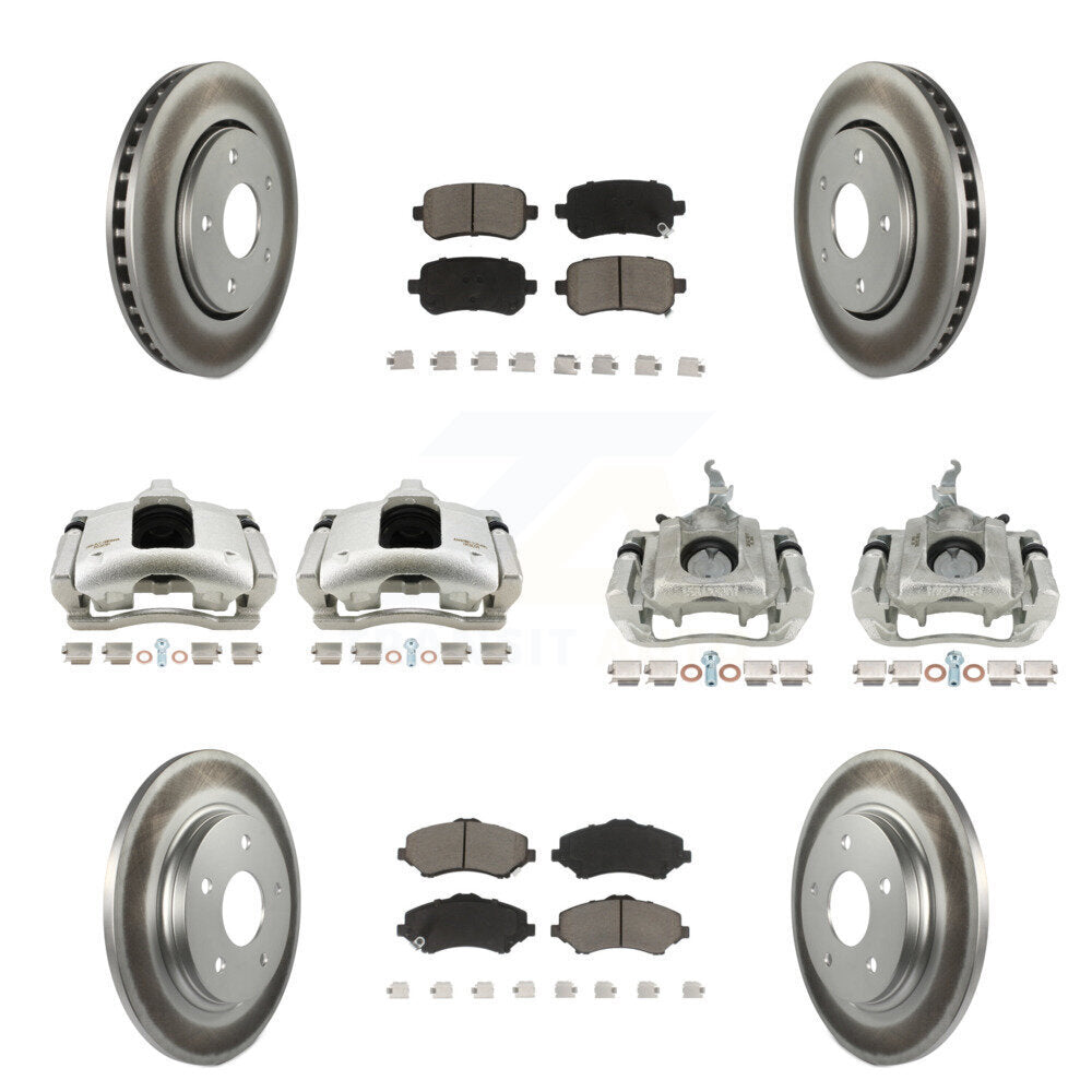 Transit Auto KCG-100961C Disc Brake Kit for 2009-2011 Dodge Journey - Front and Rear product image