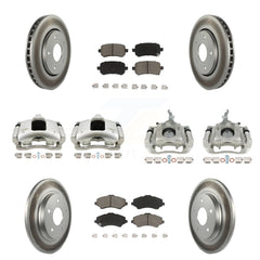 Transit Auto KCG-100961C Disc Brake Kit for 2009-2011 Dodge Journey - Front and Rear product image