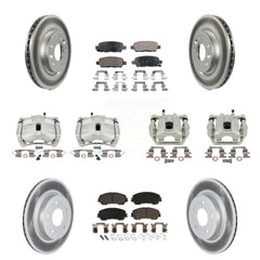 Transit Auto KCG-100961T Disc Brake Kit for 2019 Nissan Rogue Sport - Front and Rear product image