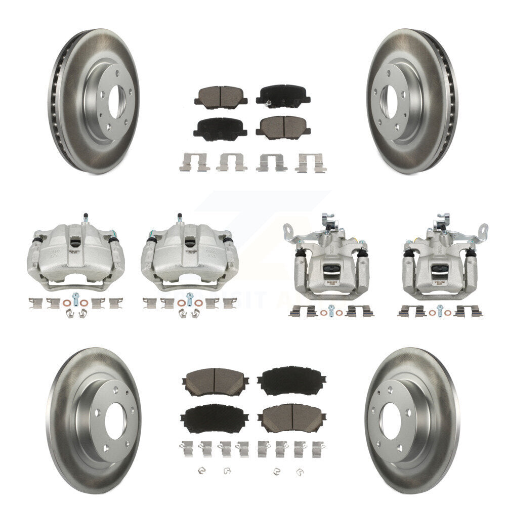 Transit Auto KCG-100962C Disc Brake Kit for 2014-2015 Mazda 6 - Front and Rear product image