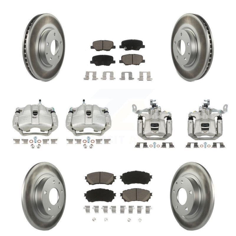 Transit Auto KCG-100962C Disc Brake Kit for 2014-2015 Mazda 6 - Front and Rear product image