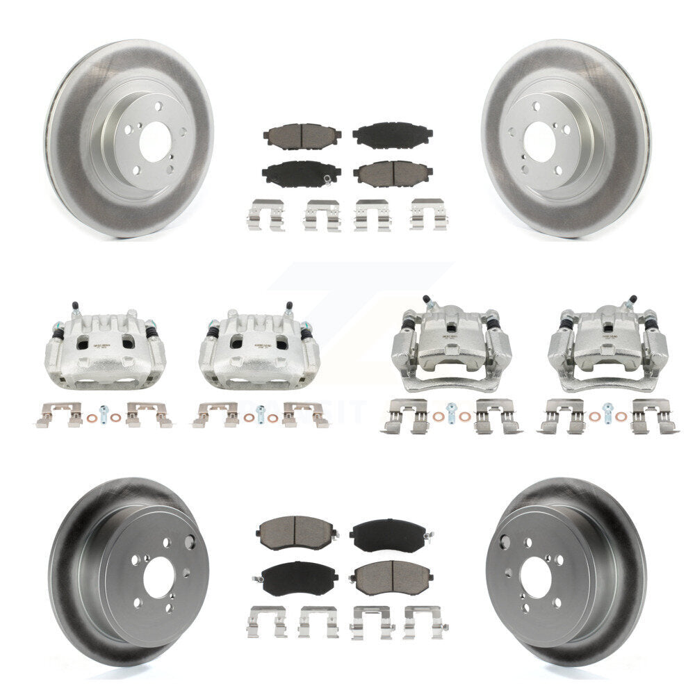 Transit Auto KCG-100963C Disc Brake Kit for 2011-2014 Subaru Impreza, Subaru Forester - Front and Rear product image