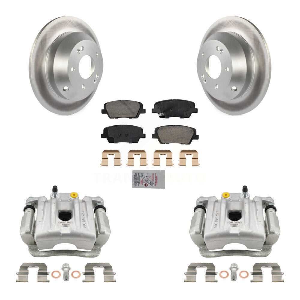 Transit Auto KCG-100963N Disc Brake Kit for 2010-2013 Kia Sorento, Hyundai Santa Fe - Rear product image