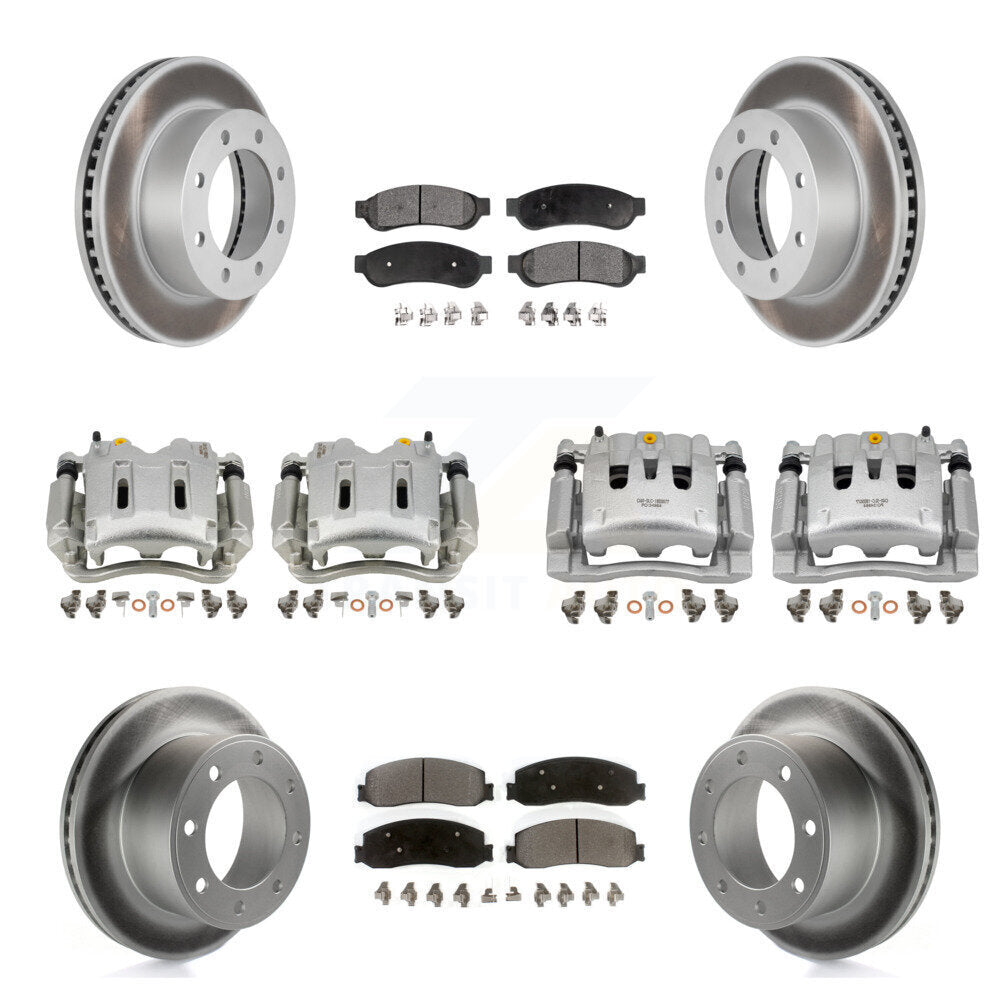 Transit Auto KCG-100964P Disc Brake Kit for 2010-2012 Ford F-250 Super Duty, Ford F-350 Super Duty - Front and Rear product image