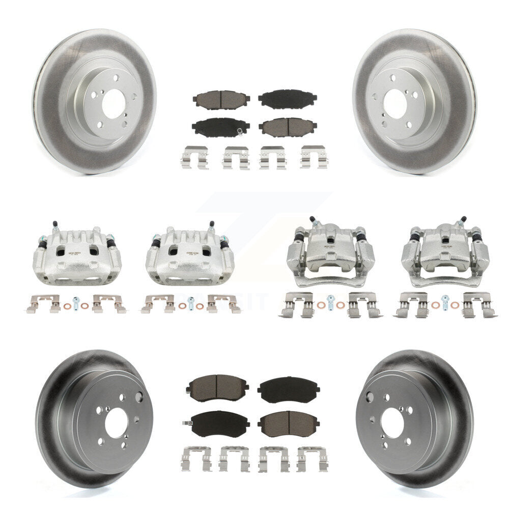 Transit Auto KCG-100965C Disc Brake Kit for 2008-2013 Subaru WRX, Subaru Impreza, Subaru Forester - Front and Rear product image