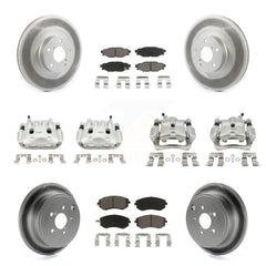 Transit Auto KCG-100965C Disc Brake Kit for 2008-2013 Subaru WRX, Subaru Impreza, Subaru Forester - Front and Rear product image