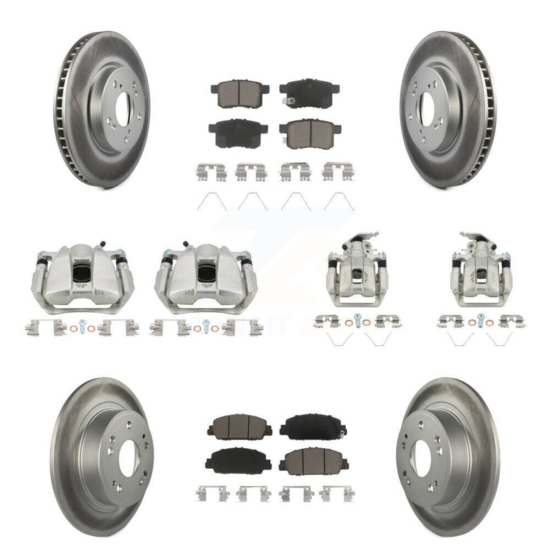 Transit Auto KCG-100966C Disc Brake Kit for 2013-2016 Honda Accord - Front and Rear product image