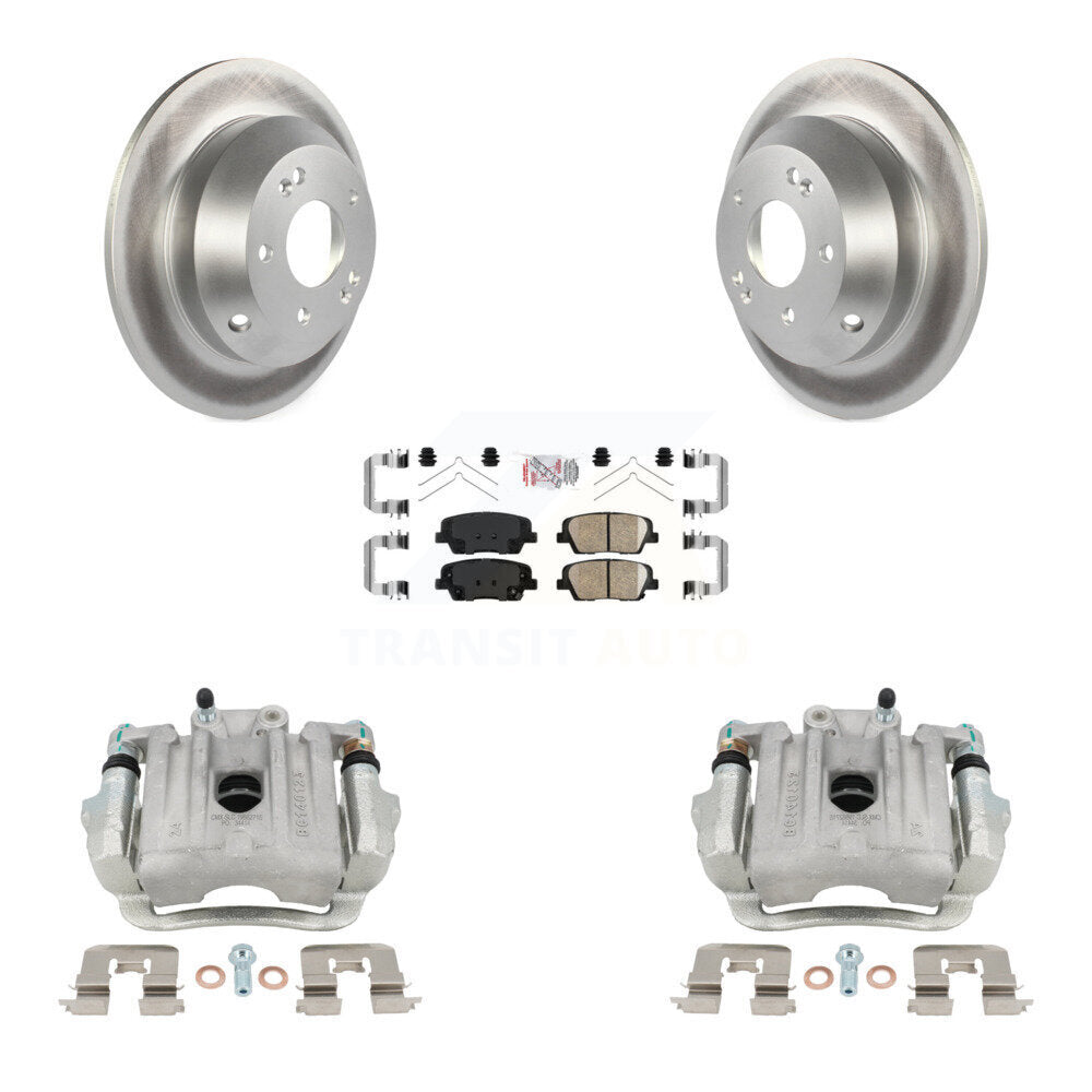 Transit Auto KCG-100966N Disc Brake Kit for 2014-2020 Hyundai Santa Fe Sport, Kia Sorento - Rear product image