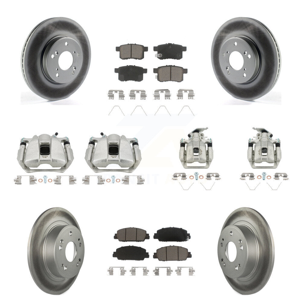 Transit Auto KCG-100967C Disc Brake Kit for 2013-2017 Honda Accord - Front and Rear product image