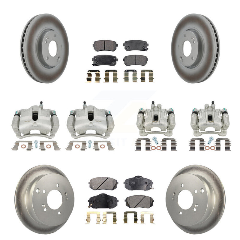 Transit Auto KCG-100967P Disc Brake Kit for 2010-2016 Kia Sportage, Hyundai Tucson - Front and Rear product image