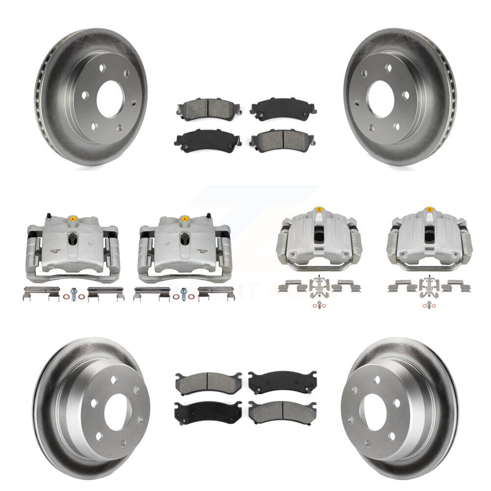 Transit Auto KCG-100967S Disc Brake Kit for 1999-2005 Chevrolet Astro, GMC Safari, Chevrolet Silverado 1500 & more - Front and Rear product image
