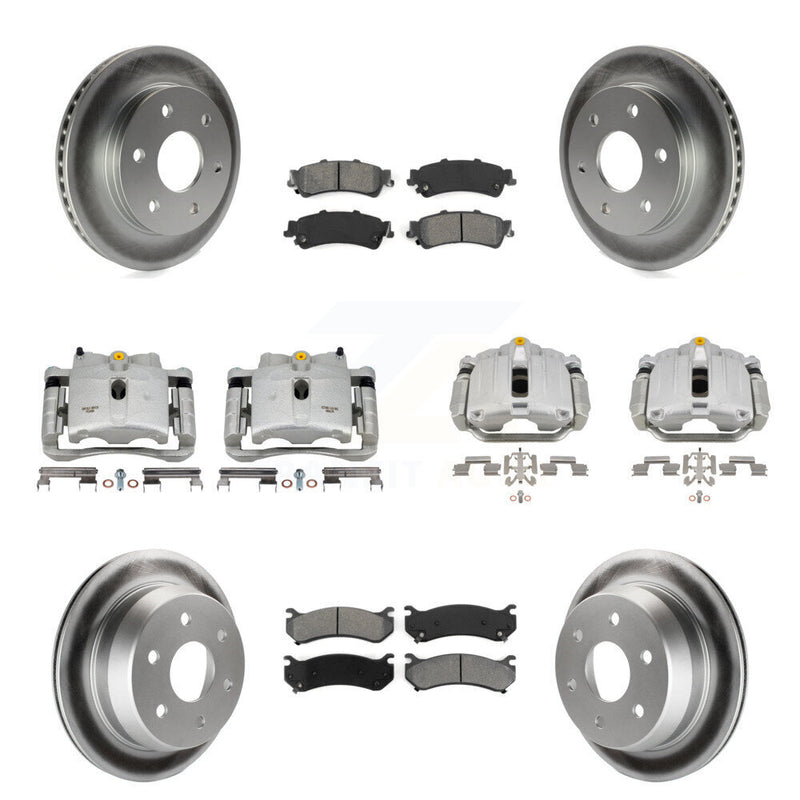 Transit Auto KCG-100967S Disc Brake Kit for 1999-2005 Chevrolet Astro, GMC Safari, Chevrolet Silverado 1500 & more - Front and Rear product image
