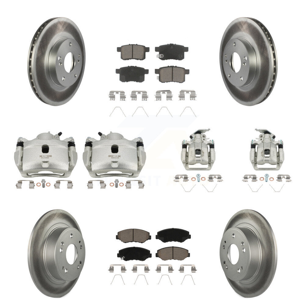 Transit Auto KCG-100968C Disc Brake Kit for 2013-2017 Honda Accord - Front and Rear product image