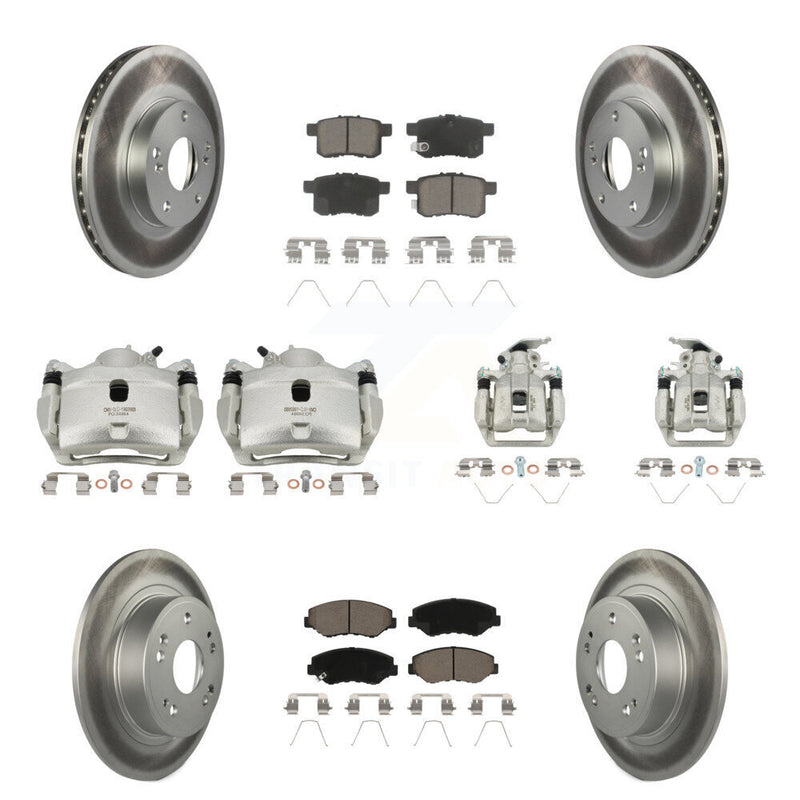 Transit Auto KCG-100968C Disc Brake Kit for 2013-2017 Honda Accord - Front and Rear product image