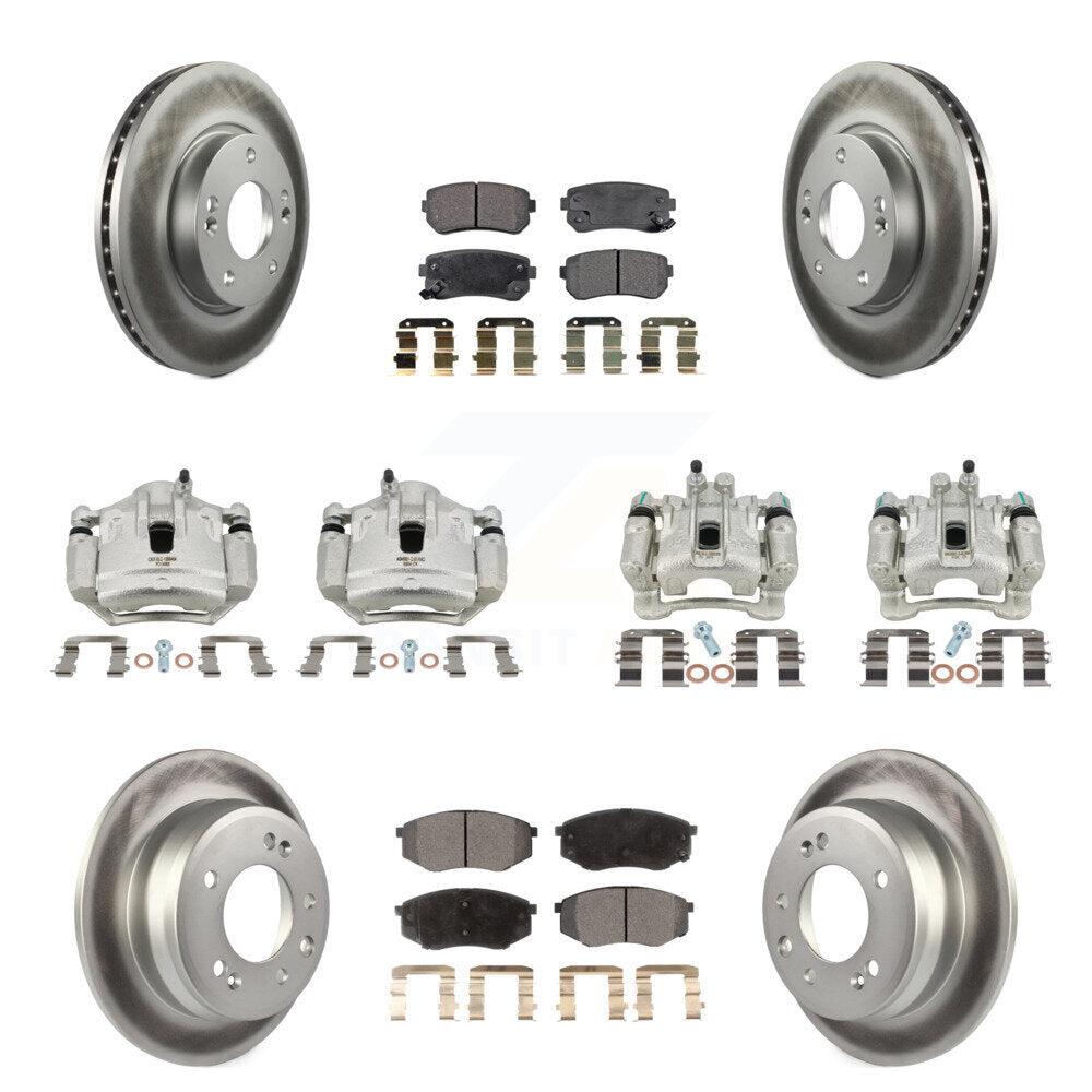 Transit Auto KCG-100968P Disc Brake Kit for 2010-2012 Kia Sportage, Hyundai Tucson - Front and Rear product image