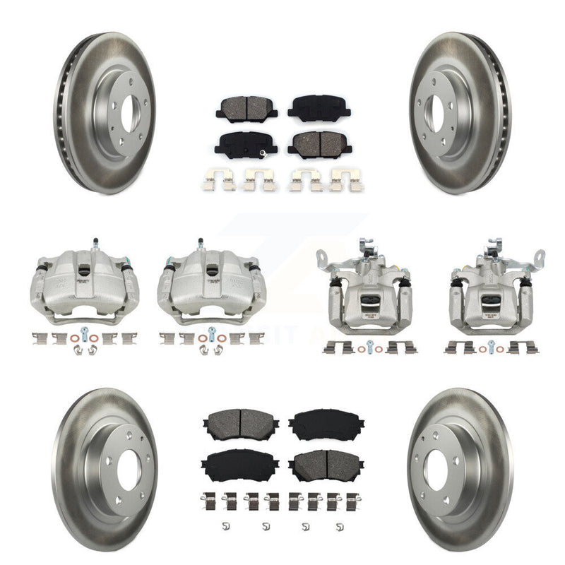 Transit Auto KCG-100968S Disc Brake Kit for 2014-2015 Mazda 6 - Front and Rear product image