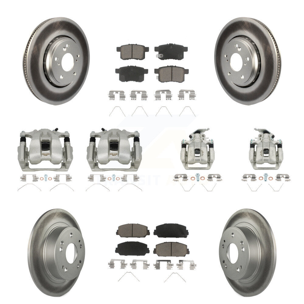 Transit Auto KCG-100969C Disc Brake Kit for 2016-2017 Honda Accord - Front and Rear product image