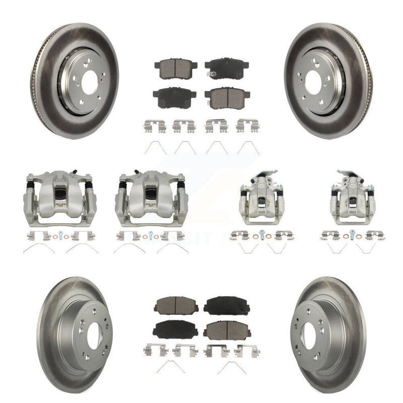 Transit Auto KCG-100969C Disc Brake Kit for 2016-2017 Honda Accord - Front and Rear product image